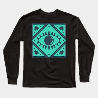 All Seeing Eye | Tiffany Version Long Sleeve T-Shirt